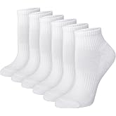 Hanes Women's Moves Ankle Socks, Performance Socks for Women, X-Temp, Cushioned with Arch Support