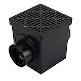 NDS 900BKITRTL1PK Square Catch Basin Drain Kit with