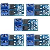 ANMBEST 5PCS DC 5V-36V 15A 400W Dual MOSFET Trigger Switch Drive Module | Max 30A, High-Power, 0-20KHz PWM Adjustment, Electronic Switch Control Board, Motor Speed Control, Lamp Brightness Control