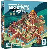 The Architects of Amytis | 2 Player Tile Placement Strategy Board Game | Compete to Build The Best City of Babylon for Queen Amytis | Takes Only 5 Minutes to Learn | Ages 10+ | 2 Players | 30 Min