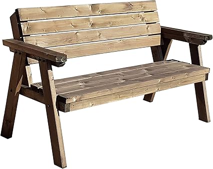 Timber garden seat