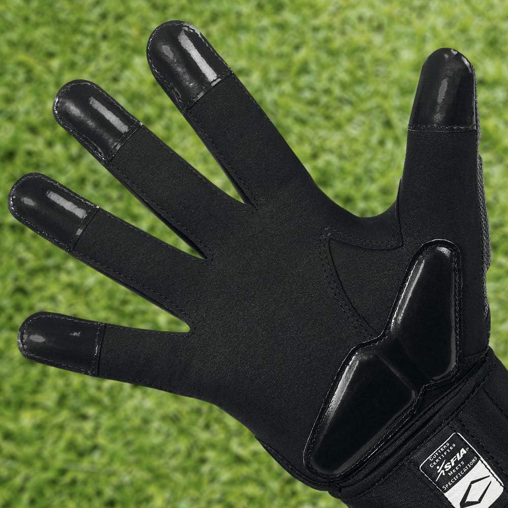Cutters Lineman Padded Football Glove. Force 3.0 Extreme Grip Football Glove, Flexible Padded Palms & Back of Hand, Adult, 1 Pair : Sports & Outdoors