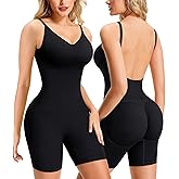AGILONG Backless Shapewear Bodysuits For Women Tummy Control Seamless Faja Body Shaper Slimming Full Body Suits