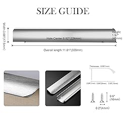 LEAPHZOT 10 Pack 12" (300mm) Overall Length Edge