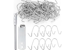 Keadic 102 PCS Fence Installation Tool Set,3 Hole Wire Twister Multi-Functional Bender High-tensile Wire Tool and Fence Wire 