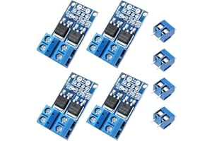WayinTop 4pcs Mosfet Driver Module Dual High-Power 0-20KHz FET PWM Trigger Switch Driver Module DC 5V-36V 15A 400W Speed/Lamp