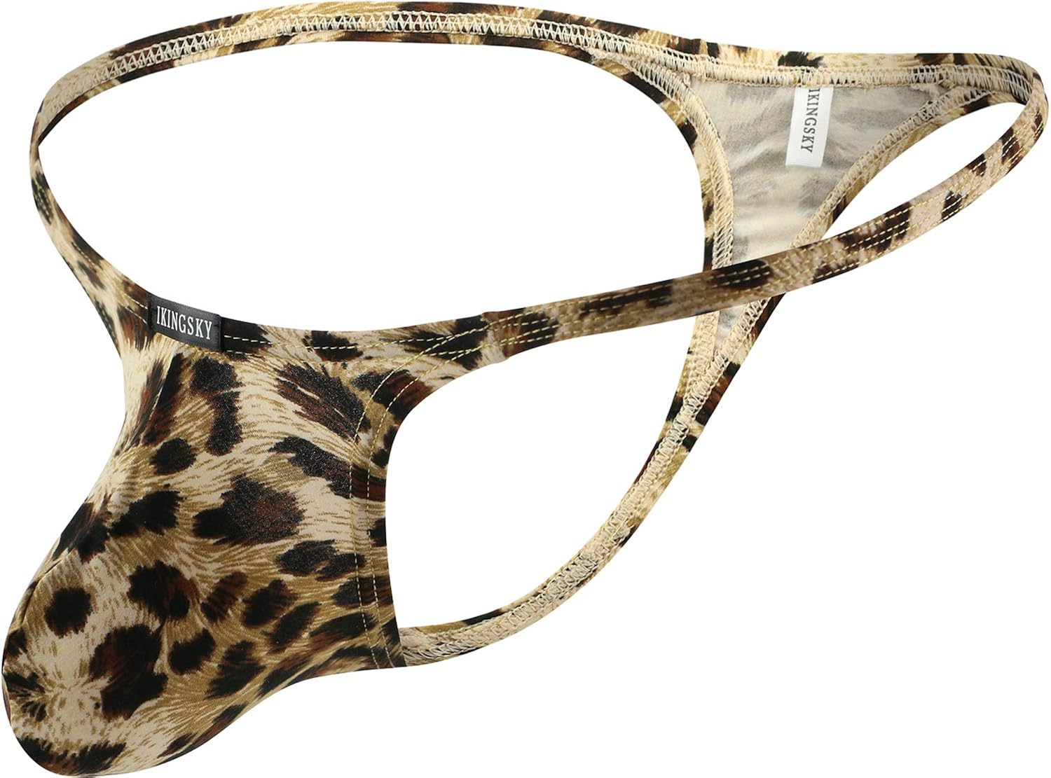 String Homme IKingsky - Semi-transparent - Dos En T - Microfibre Douce Et élastique - Tailles S à XXL