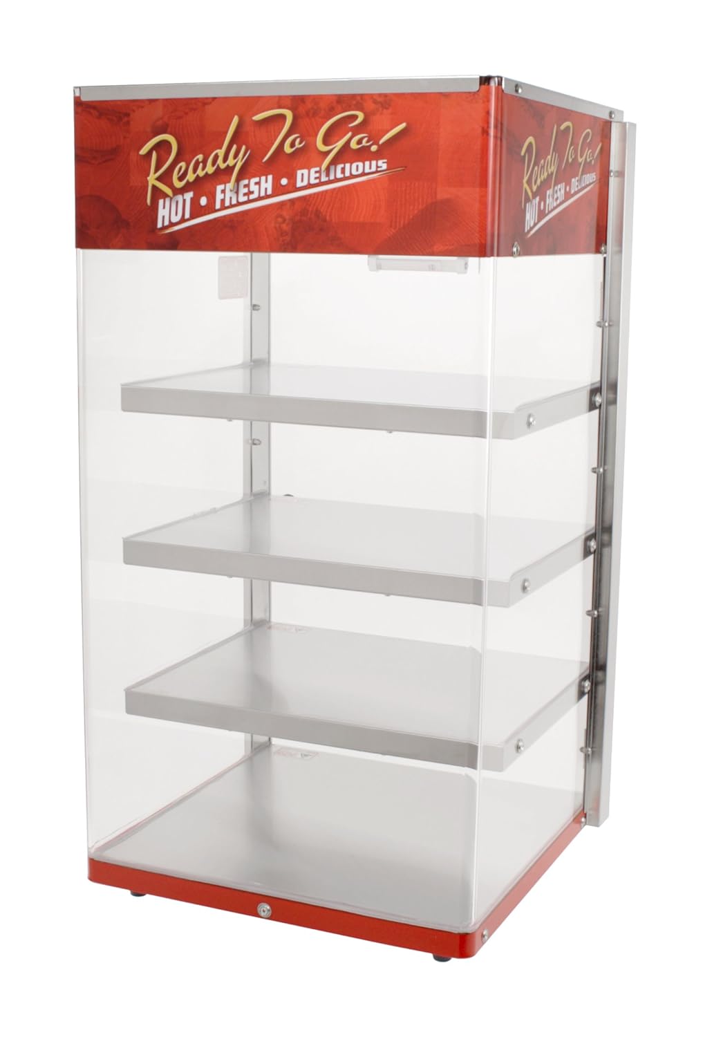 Wisco 680-4 Food Warming and Merchandising Cabinet, 4 Shelf
