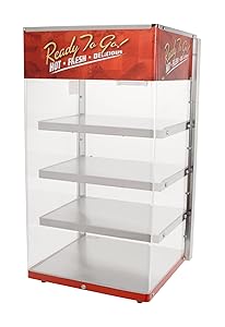 Wisco 680-4 Food Warming and Merchandising Cabinet, 4 Shelf
