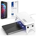 DOME GLASS Whitestone DOME UV GEN Film for Samsung Galaxy S25 [Glass-Like Film] Screen Protector with UV Lamp [2Pack]