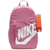 Nike Elemental Backpack Daypack (Playful Pink/White, One Size)
