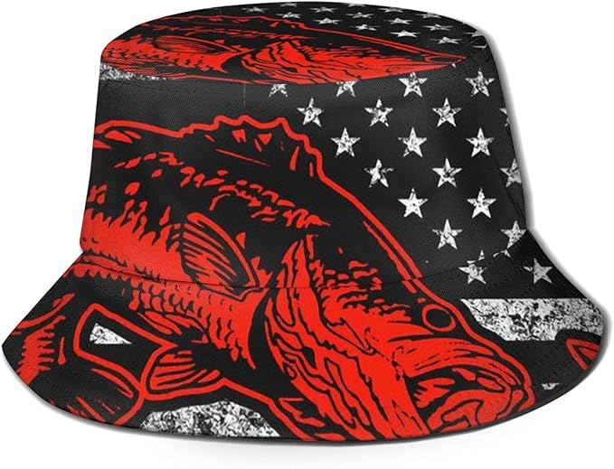 fishing lure bucket hat