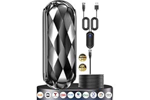 YINSHEEPQ7 TV Antenna Indoor 1810+ Miles Long Range, Digital Antenna For Smart TV, 360° Omni-Reception Local Channels,Strogest HDTV Amplifier Signal Booster,Outdoor TV Antenna Support 4K 1080p Old TVs-36FT Cable