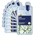 Mediheal Dermaplus Aloe Mask (10 Counts) - Daily Vegan Mask for Hydrating Skin with Panthenol & Hyaluron, Korean Self Skin Care Sheet Mask