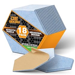 DEKIRU Self Adhesive Soundproof Foam Panels 18