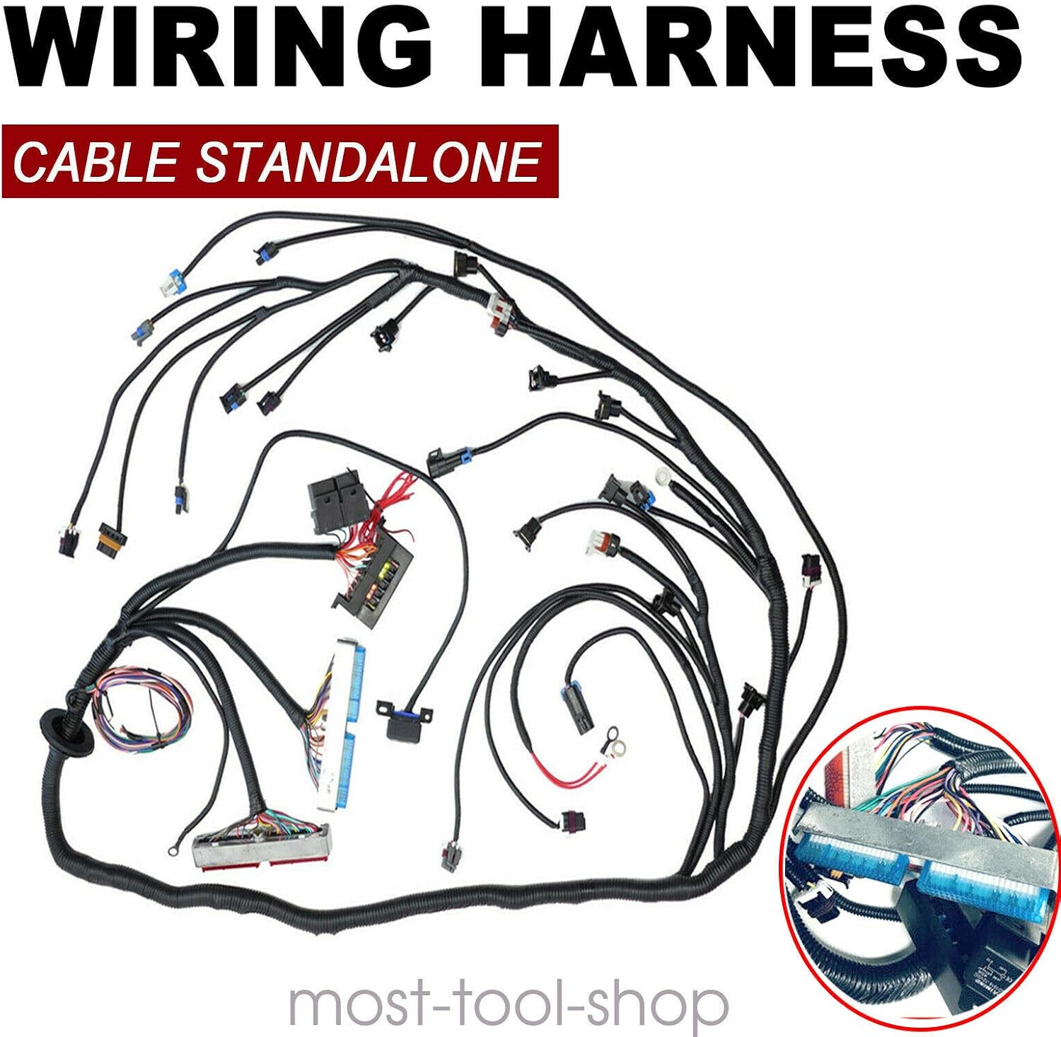 Amazon.com: DBC LS1 Standalone Wiring Harness w/ 4L60E DBC 4.8 5.3 6.0