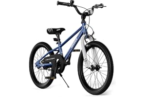lecoco Kids Bike for Boys Girls, 14 16 18 Inch Children's Bicycle with Training Wheels Pedal Brakes Handbrake & Kickstand Training Bike for Kids and Toddler Multiple Color