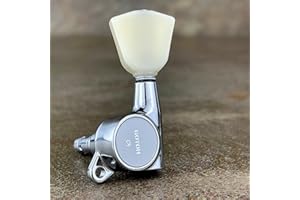 GUITAR TOOLS USA Gotoh Locking Tuners - Schaller Type - SG381 Chrome (3 per side).