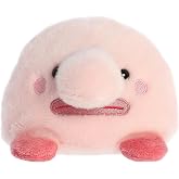 Aurora&reg; Adorable Palm Pals&trade; Bart Blobfish&trade; Stuffed Animal - Pocket-Sized Play - Collectable Fun - Pink 5 Inches