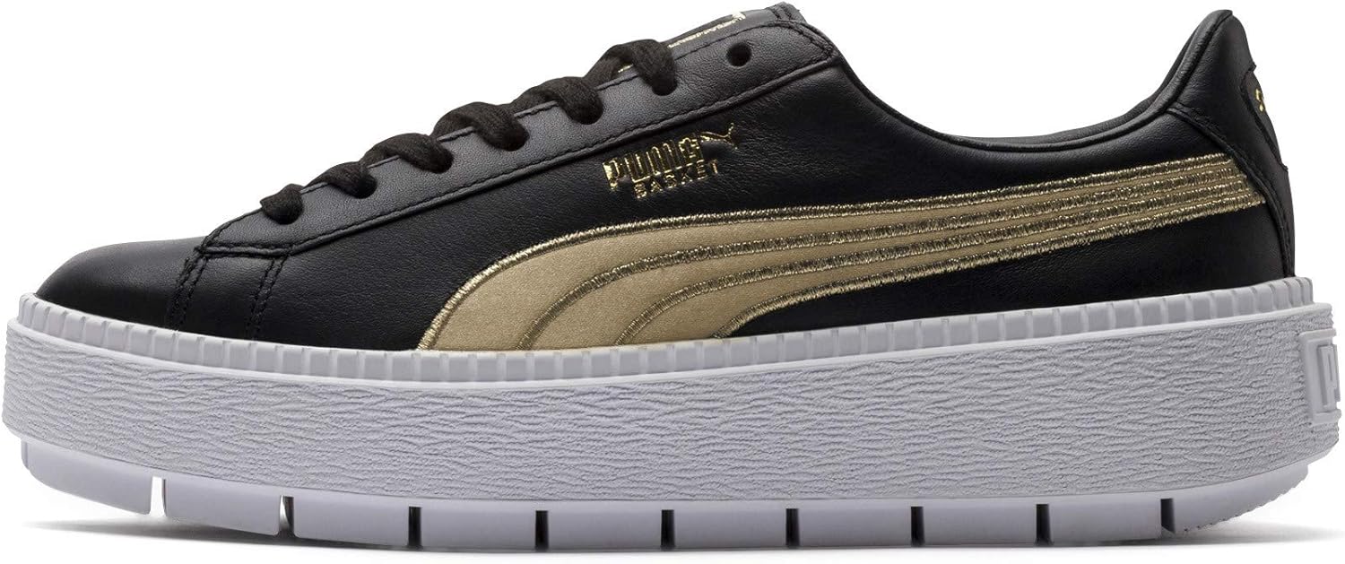 puma plateforme metallic