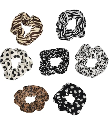 Amazon.com : 6 Pack Snake Print Cheetah Colors Leopard Print  display picture 3
