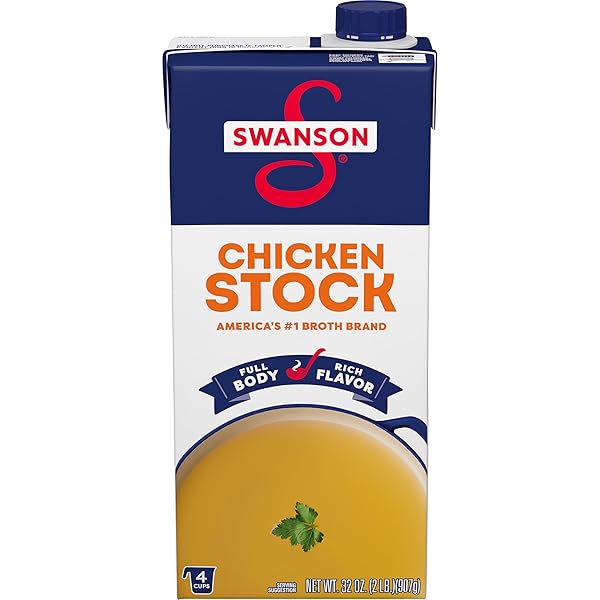 SWANSON S 100% NATURAL CHICKEN STOCK, 32 OZ...