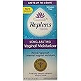 Replens Long-Lasting Vaginal Feminine Moisturizer 8 Prefilled Applicators, 0.24 oz ea (Pack of 4)