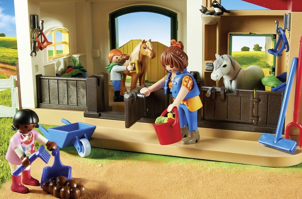 playmobil pony farm 6927