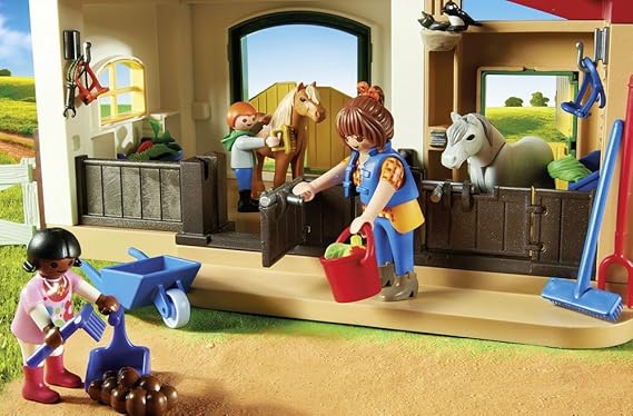 granja de ponis playmobil 6927