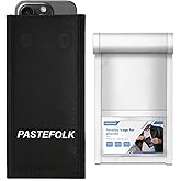 PasteFolk 2 Pack Faraday Bags for Phones & Car Keys - Magnetic Closure, Waterproof Phone Signal Blocking Pouch, Faraday Cages for Anti-Theft, Anti-Tracking, Anti-Hacking L