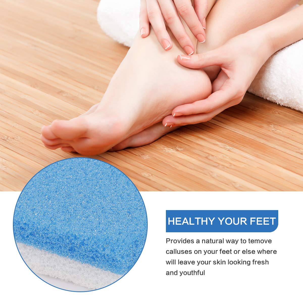 Codream Callus Removers for Feet, 2 in 1 Pumice Stone, Pedicure Stone Scrubber for Smooth Feet, Hands and Body, Foot scrubber & Pedicure Exfoliator Tool (Pack of 4): Beauty