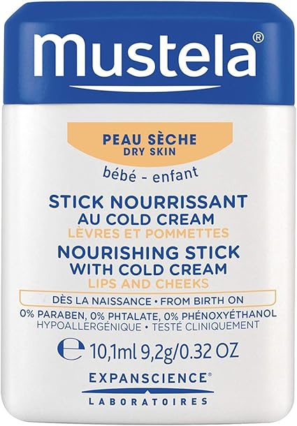 mustela stick nourrissant au cold cream
