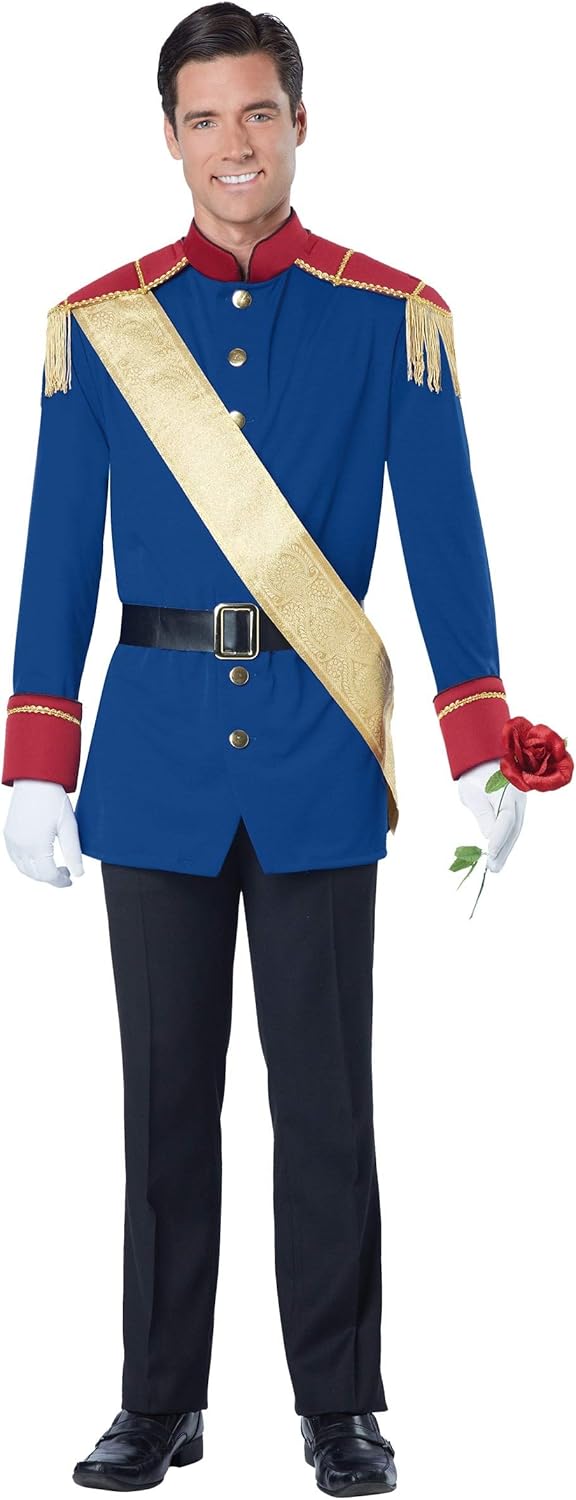 Prince Storybook Costume Mens: Clothing