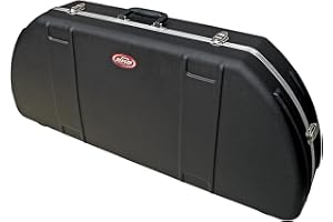 SKB Cases Crossbow Case, Portable Bow and Arrow Hard Shell, Hunter Series, Black