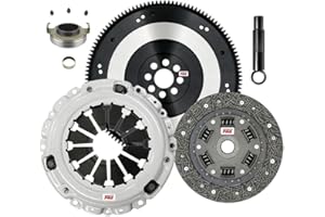 ClutchMaxPRO Heavy Duty OEM Clutch Kit with Chromoly Flywheel Compatible with Acura CSX RSX TYPE-S TSX ILX K20 Honda Accord Civic Si K20A2 K20A3 K20Z1 K20Z3 K24A 2.0L 2.4L (CP08137HDLSF-CK)