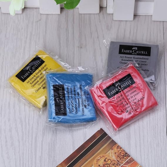 Art Eraser 7hh800168 Farben zufällig lunji 4pcs Knetradiergummi