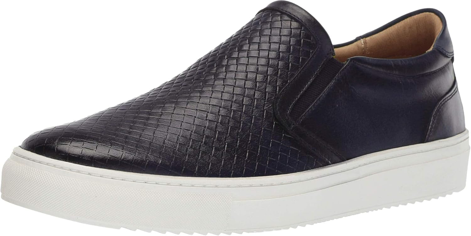 woven slip on sneakers