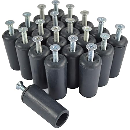 ? Rolladenstopper Anschlagstopper Rolladen Stopper ? Farbe Anthrazit offen - 10ér SET (20 Stück)