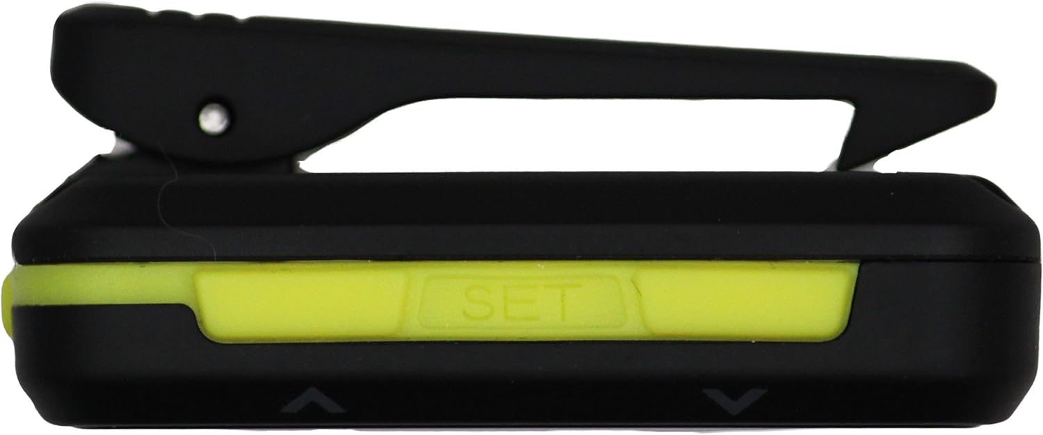 Gymboss miniMAX Interval Timer and Stopwatch - BLACK/YELLOW SOFTCOAT, Black, Yellow, 2.25 x 1.75 x 0.5 inches (55mm X 44mm X 14mm) - Image 5