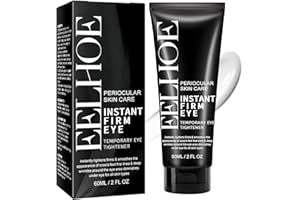 FUPUTO Temporary Instant Eye Tightener Cream – 60 ML Quickly Reduces Dark Circles, Eye Bags, Puffiness and Fine Lines for Anti-Aging and Firming, Provides Rapid Hydration and Locks in Moisture 2 fl. oz -YSS3