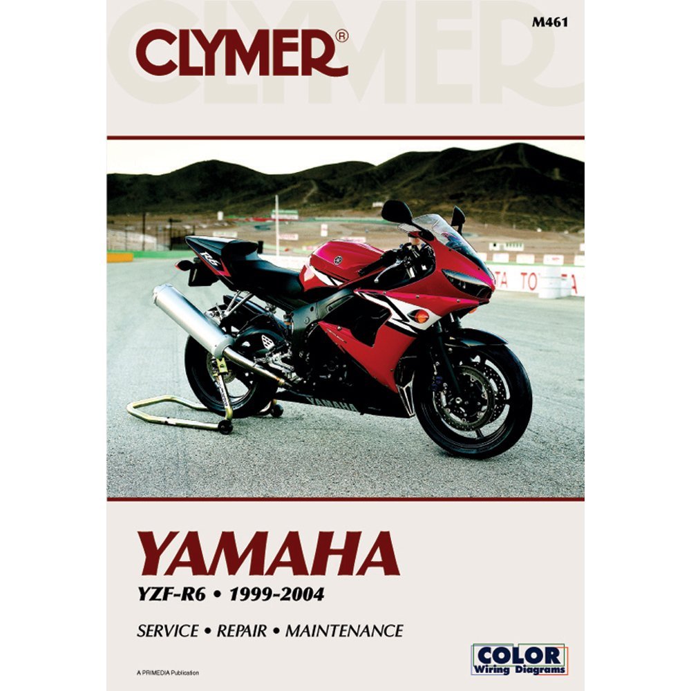 1999-2004 Yamaha YZF-R6 CLYMER MANUAL YAMAHA YZF-R6 99-04, Manufacturer:  CLYMER, Manufacturer Part Number: M461-AD, Stock Photo - Actual parts may  vary.