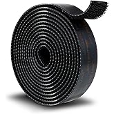 3M Dual Lock SJ3550A 1"×8ft Black, Reclosable Fastener Mounting Tape Interlocking Mushroom Shaped Strong Adhesive Hook Lock S