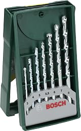 Bosch Masonry Drill Set 160mm x 83mm x 21mm 7 Pcs view 1