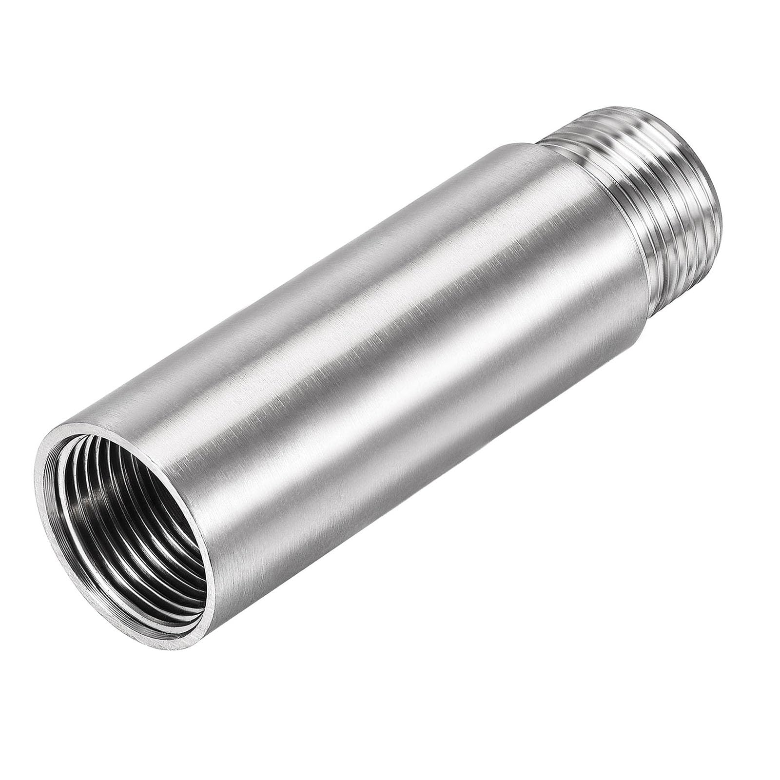 Recogwood Shower Head Extension Arm, 4 Inch Stainless Steel Shower Arm Extender G 3/4 Inch Round Pipe for Bathroom Accessory (10cm)