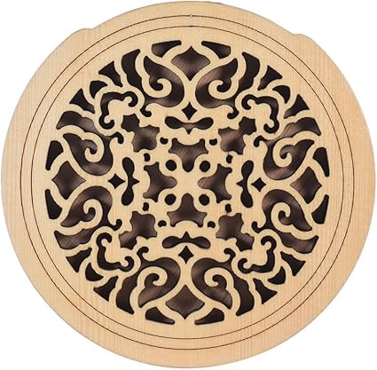 Amazon Ammoon サウンドホールカバー アコースティックギターサウンドホールカバー 弱音器 Eq アコースティックフォークギター など対応 スプルース フォーム材 アコースティックギターパーツ 楽器