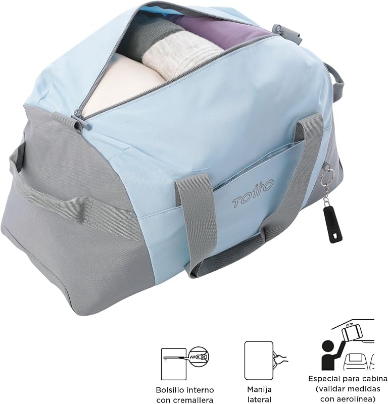 - Saco desportivo, modelo Active Pro S, 40 x 25 x 20 cm, capacidade de 22 L, alça de mão, alça ajustável no ombro, anéis principais de fecho com fecho, cor Angel Falls
