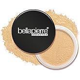 Bellapierre Mineral Foundation SPF 15 – Loose Powder Foundation, Full Coverage Mineral Makeup with Matte Finish – Vegan, Cruelty Free, Hypoallergenic, Oil & Talc Free – 0.32 oz - Cinnamon