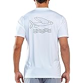 NORTHYARD Mens Swim Shirt Rash Guard UPF 50+ Quick Dry Short Sleeve Fishing Shirts Sun Protection Shirt Beach Water Swimming