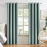 Melodieux Blackout Curtains for Bedroom Cotton