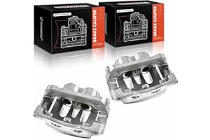 A-Premium Disc Brake Caliper Assembly with Bracket Compatible with Select Ford Models - For F-250 Super Duty/F-350 Super Duty